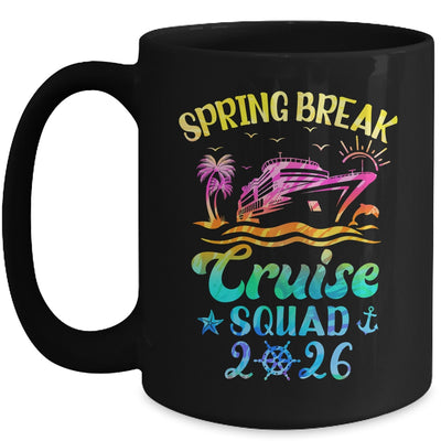 Spring Break Cruise Squad 2026 Family Trip Vacation Matching Mug | siriusteestore