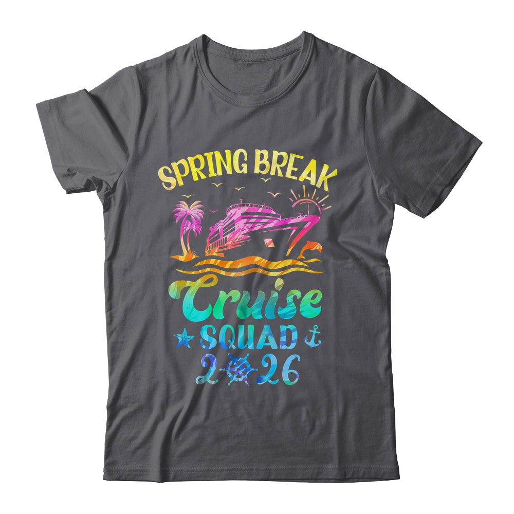 Spring Break Cruise Squad 2026 Family Trip Vacation Matching Shirt & Tank Top | siriusteestore