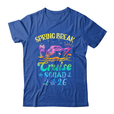 Spring Break Cruise Squad 2026 Family Trip Vacation Matching Shirt & Tank Top | siriusteestore