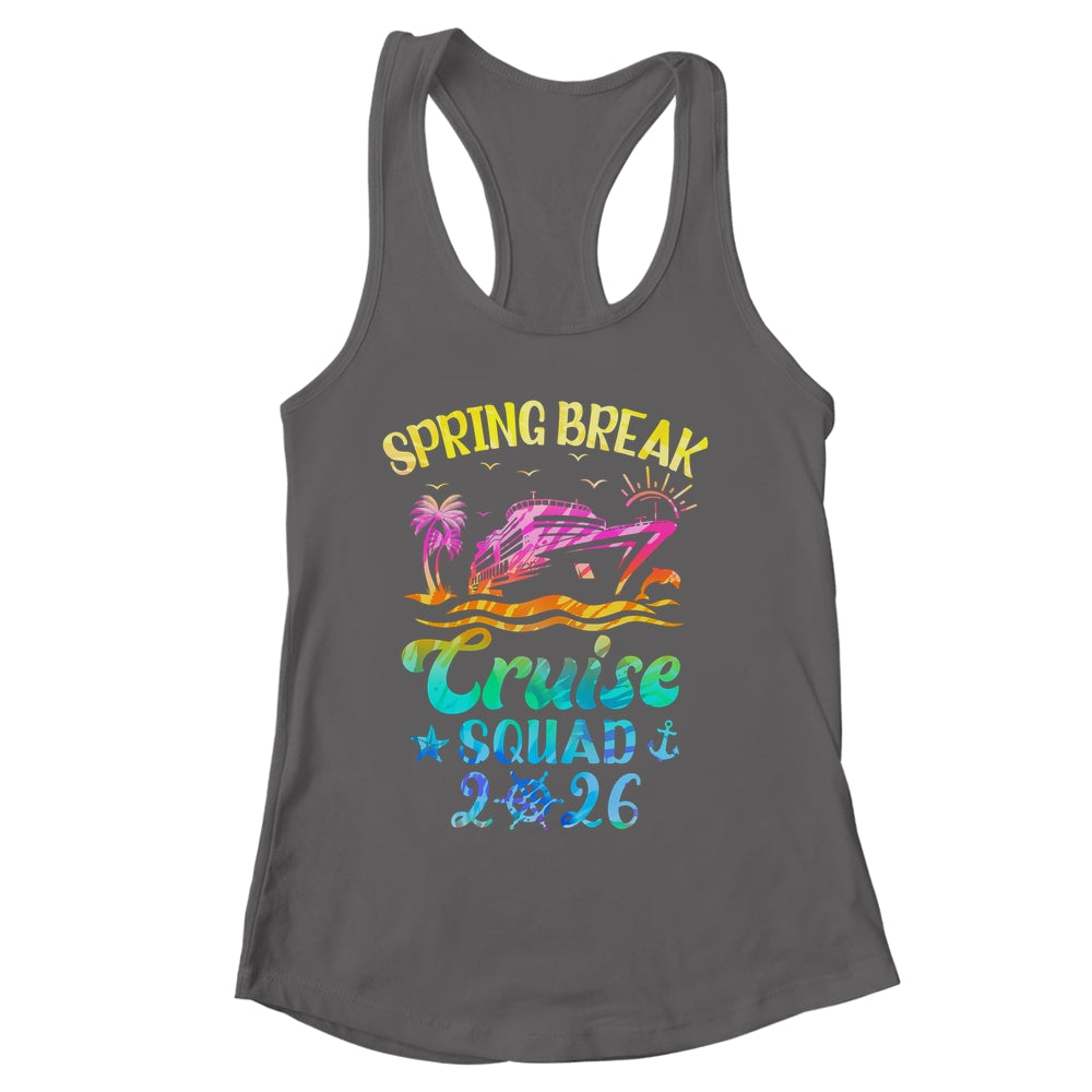 Spring Break Cruise Squad 2026 Family Trip Vacation Matching Shirt & Tank Top | siriusteestore