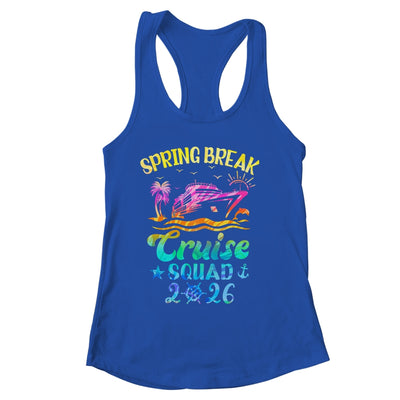 Spring Break Cruise Squad 2026 Family Trip Vacation Matching Shirt & Tank Top | siriusteestore