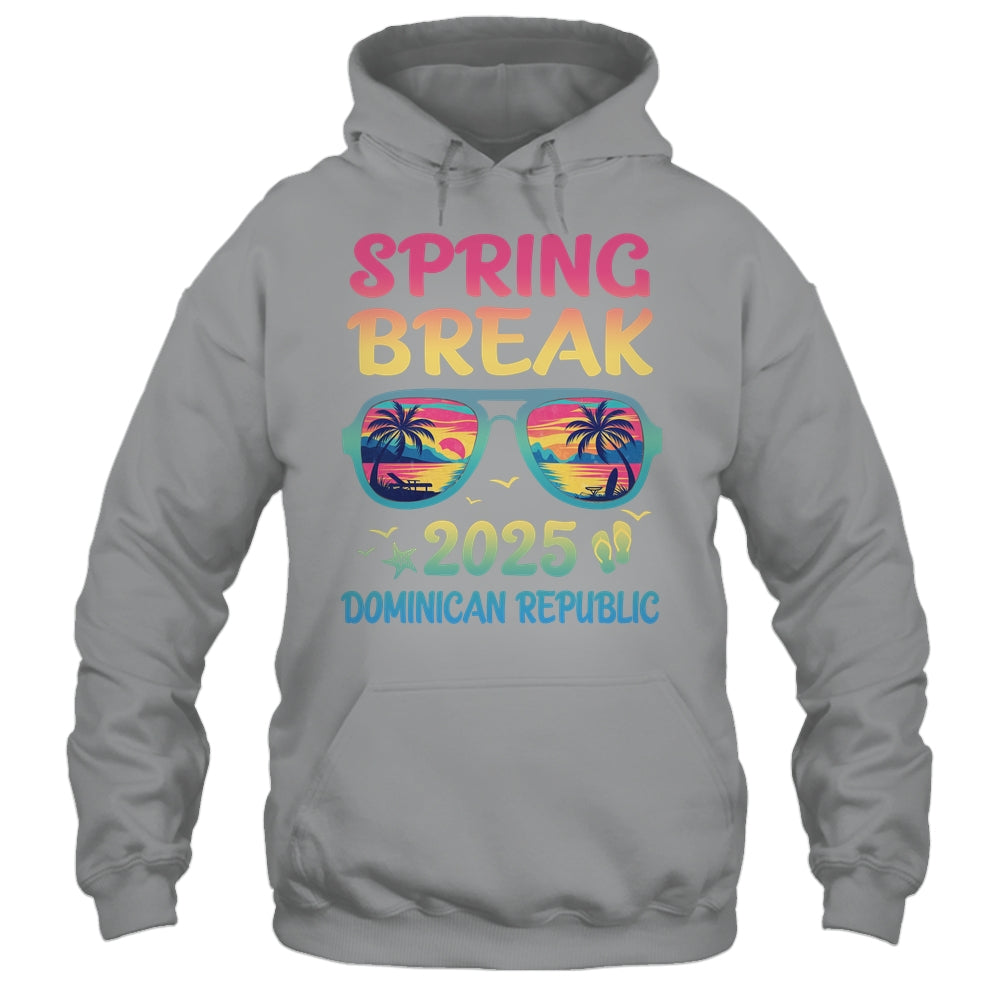 Spring Break Dominican Republic 2025 Vacation Trip Sunglasses Shirt & Tank Top | siriusteestore