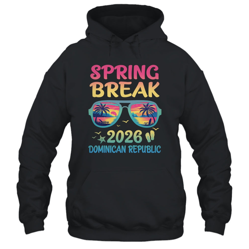 Spring Break Dominican Republic 2026 Vacation Trip Sunglasses Shirt & Tank Top | siriusteestore