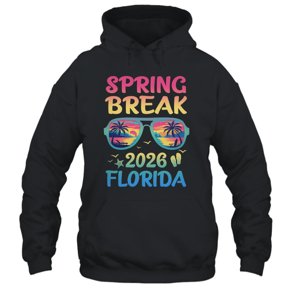 Spring Break Florida 2026 Vacation Trip Sunglasses Shirt & Tank Top | siriusteestore
