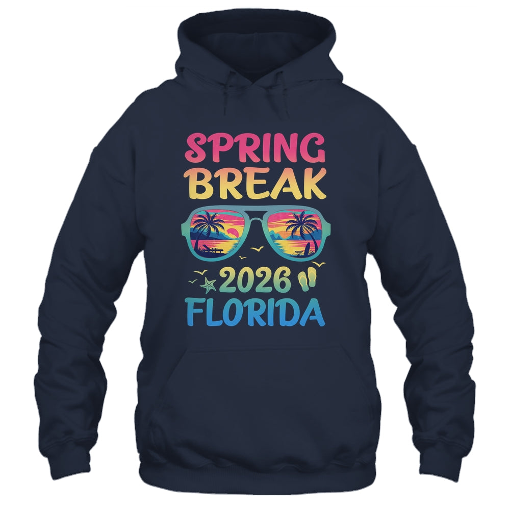 Spring Break Florida 2026 Vacation Trip Sunglasses Shirt & Tank Top | siriusteestore