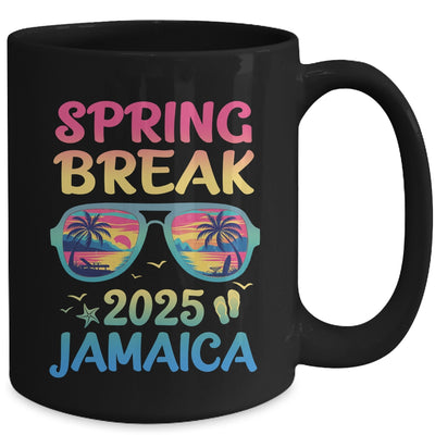 Spring Break Jamaica 2025 Vacation Trip Sunglasses Mug | siriusteestore