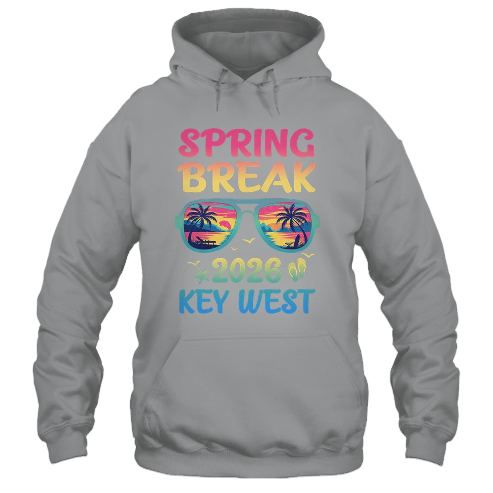 Spring Break Key West 2026 Vacation Trip Sunglasses Shirt & Tank Top | siriusteestore