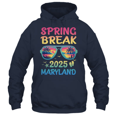Spring Break Maryland 2025 Vacation Trip Sunglasses Shirt & Tank Top | siriusteestore