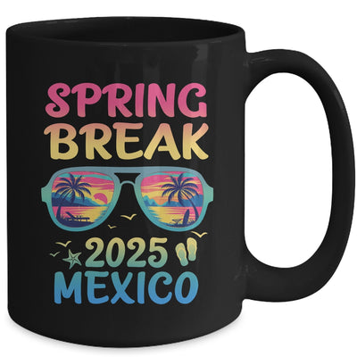 Spring Break Mexico 2025 Vacation Trip Sunglasses Mug | siriusteestore