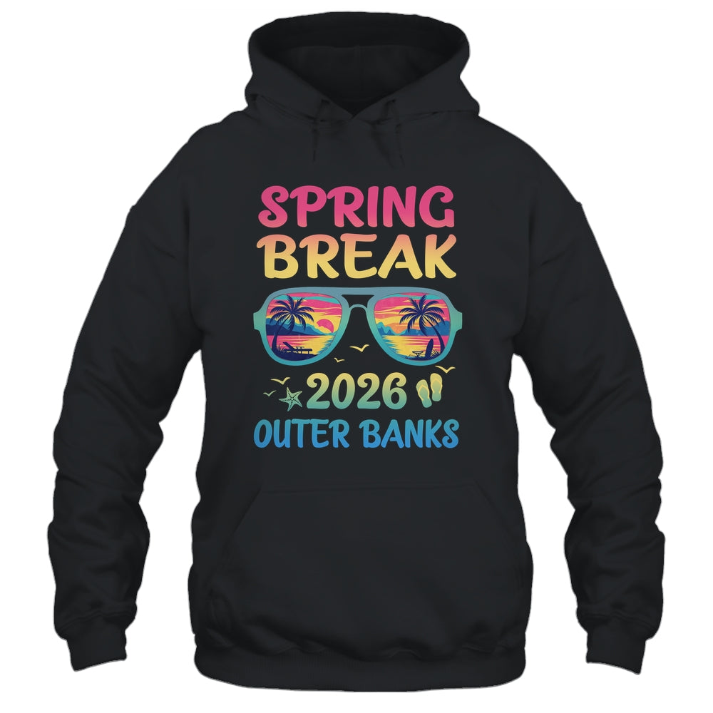Spring Break Outer Banks 2026 Vacation Trip Sunglasses Shirt & Tank Top | siriusteestore