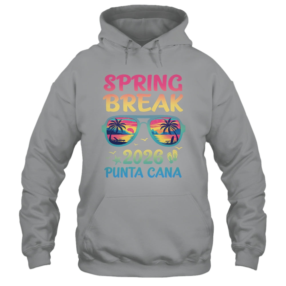 Spring Break Punta Cana 2026 Vacation Trip Sunglasses Shirt & Tank Top | siriusteestore