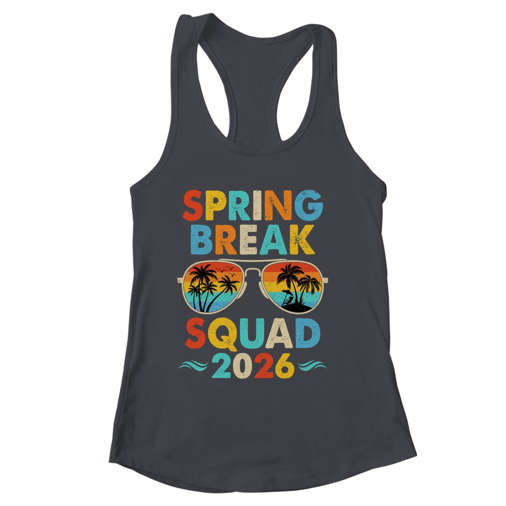 Spring Break Squad 2026 Funny Vintage Family Vacation Group Shirt & Tank Top | siriusteestore