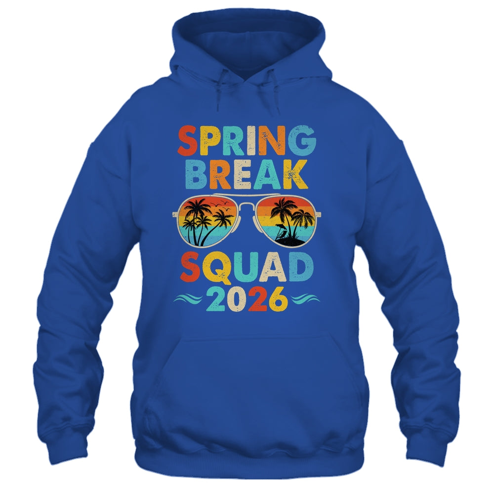 Spring Break Squad 2026 Funny Vintage Family Vacation Group Shirt & Tank Top | siriusteestore