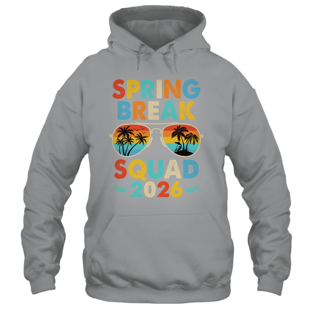 Spring Break Squad 2026 Funny Vintage Family Vacation Group Shirt & Tank Top | siriusteestore