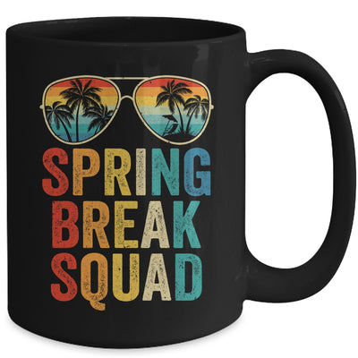 Spring Break Squad Vintage 2025 Vacation Cool Sunglasses Mug | siriusteestore