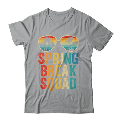 Spring Break Squad Vintage 2025 Vacation Cool Sunglasses Shirt & Tank Top | siriusteestore