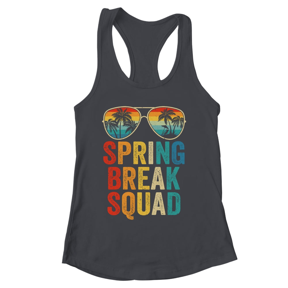 Spring Break Squad Vintage 2025 Vacation Cool Sunglasses Shirt & Tank Top | siriusteestore