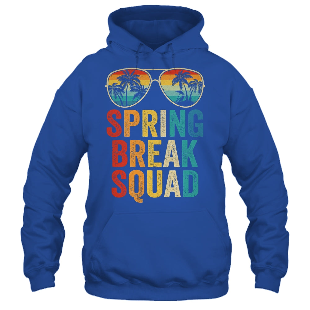 Spring Break Squad Vintage 2025 Vacation Cool Sunglasses Shirt & Tank Top | siriusteestore