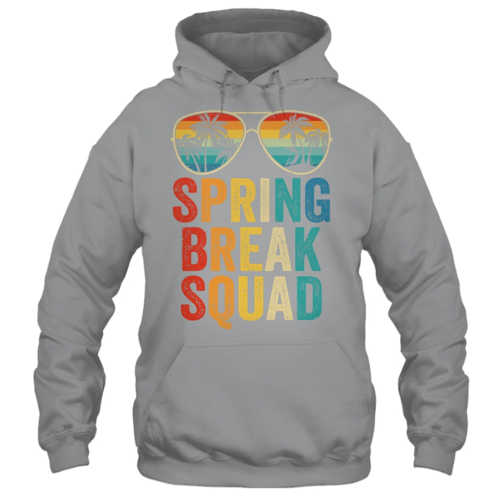 Spring Break Squad Vintage 2025 Vacation Cool Sunglasses Shirt & Tank Top | siriusteestore