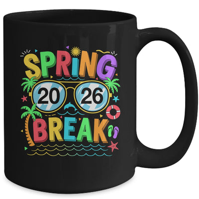 Spring Break Squad Vintage 2026 Florida Cool Sunglasses Mug | siriusteestore