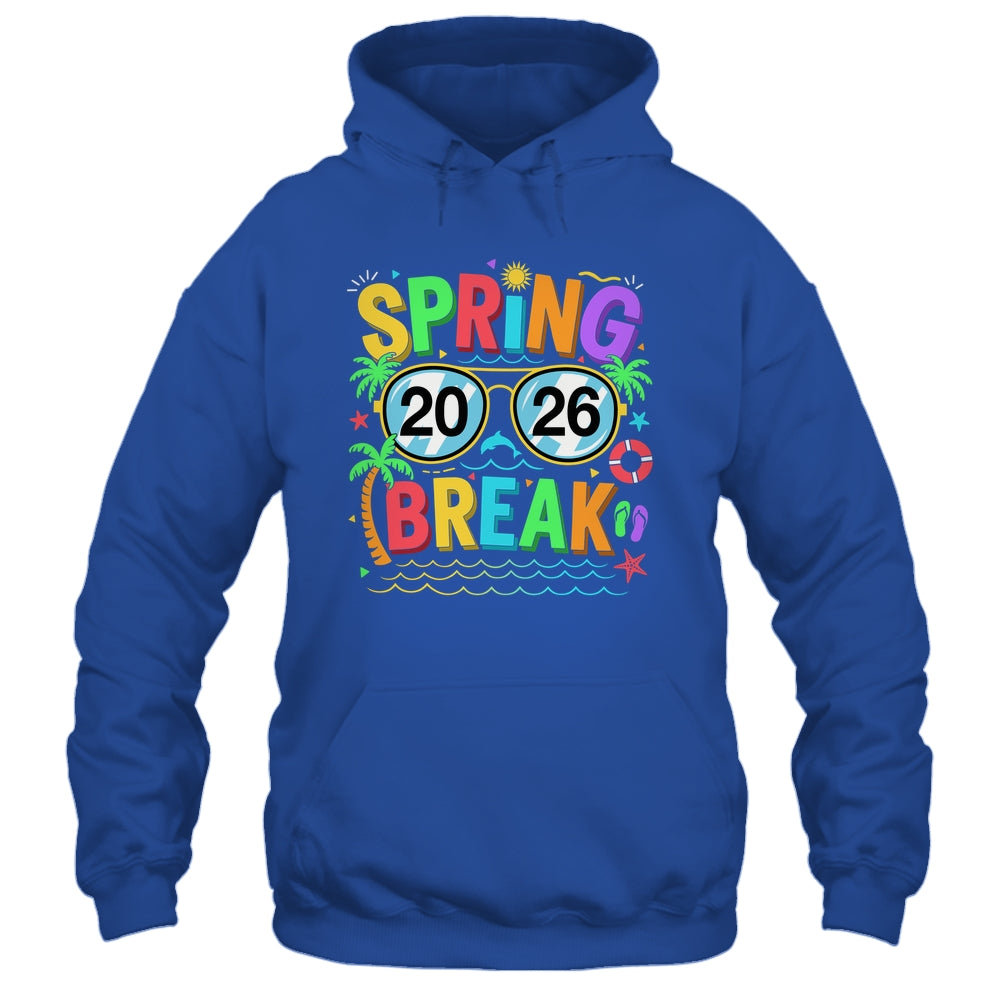 Spring Break Squad Vintage 2026 Florida Cool Sunglasses Shirt & Tank Top | siriusteestore