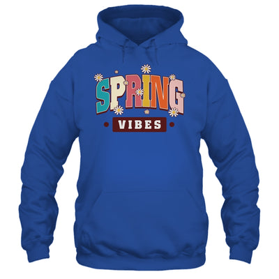 Spring Vibes Hello Spring Flowers Floral Happy Easter Shirt & Tank Top | siriusteestore