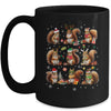 Squirrels Christmas Lights Decor Funny Squirrel Lover Xmas Mug | siriusteestore