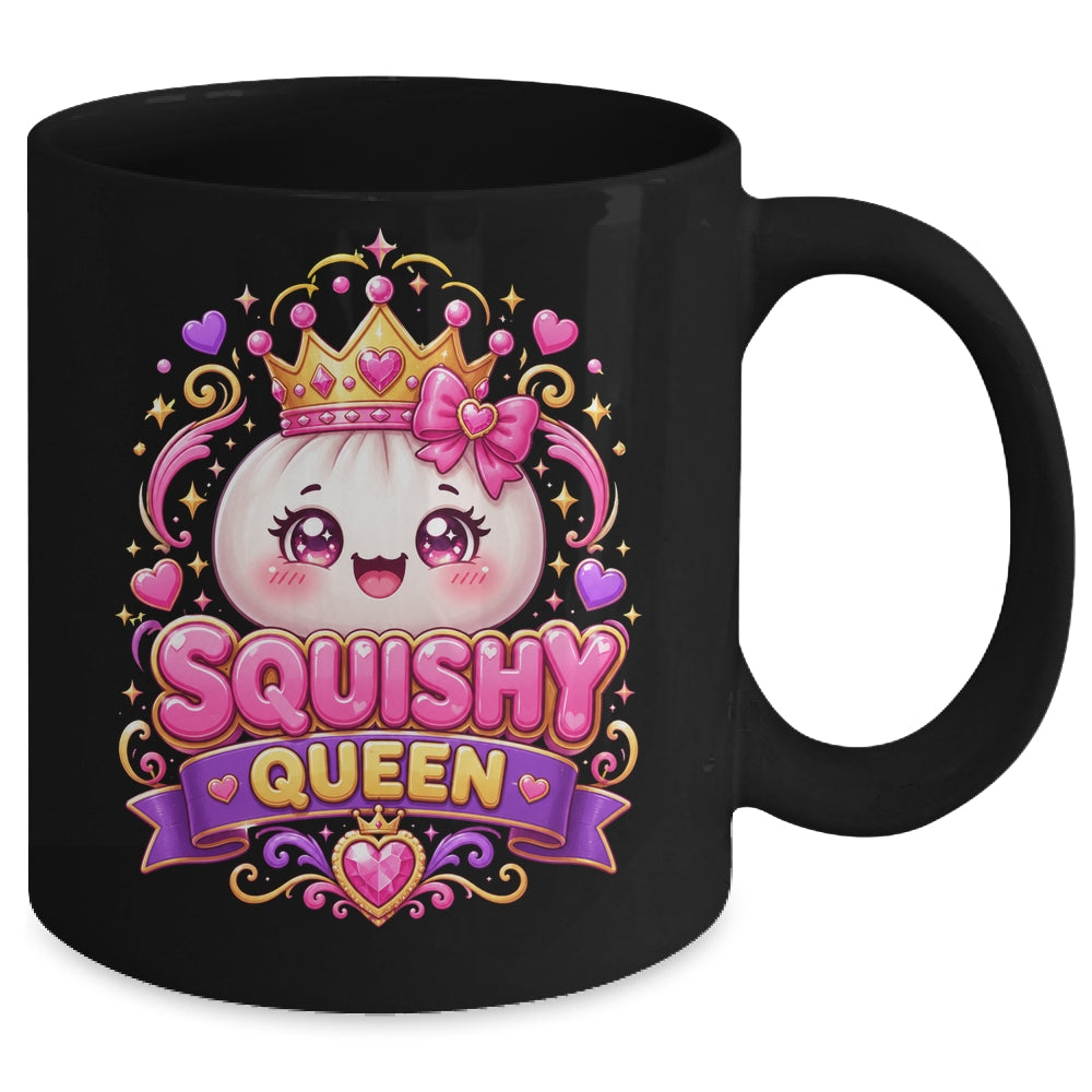 Squishy Queen Dumpling Kawaii Pastel Anime Birthday Girl Mug | siriusteestore