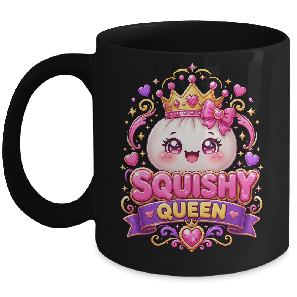 Squishy Queen Dumpling Kawaii Pastel Anime Birthday Girl Mug | siriusteestore