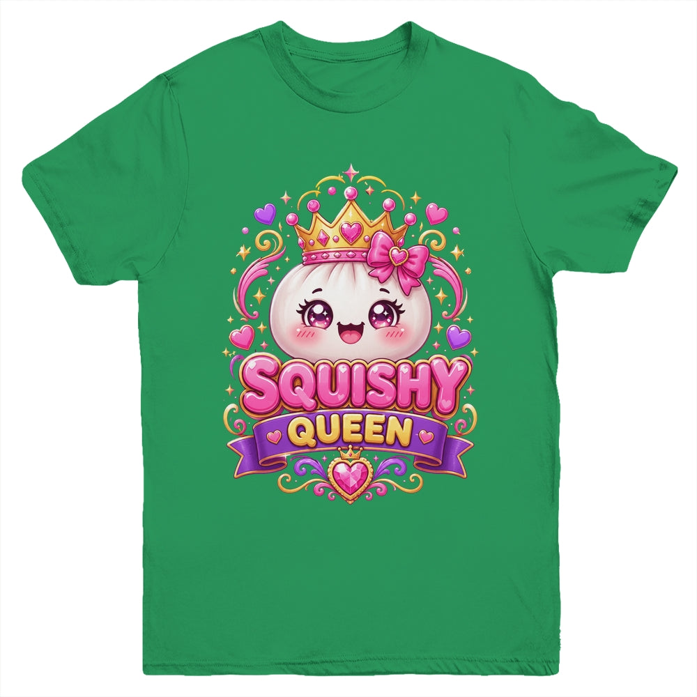 Squishy Queen Dumpling Kawaii Pastel Anime Birthday Girl Youth Shirt | siriusteestore