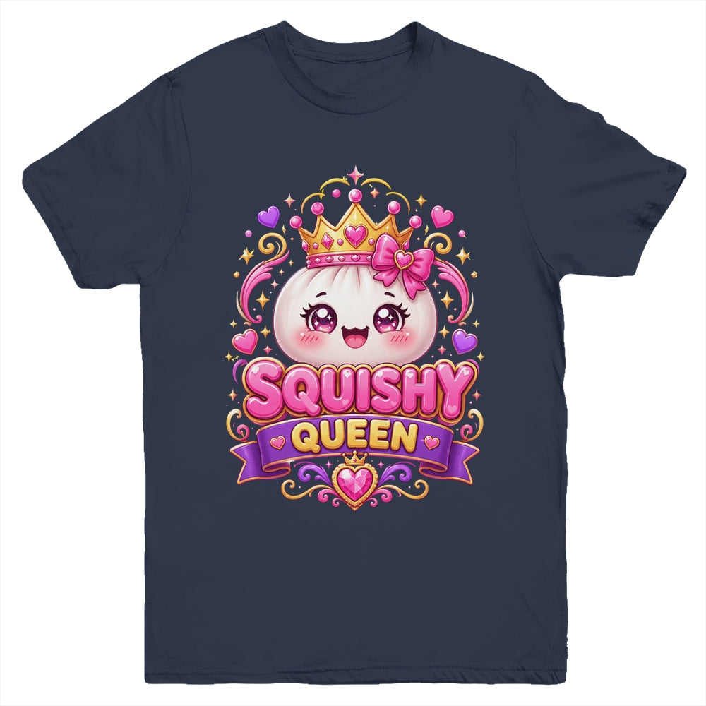 Squishy Queen Dumpling Kawaii Pastel Anime Birthday Girl Youth Shirt | siriusteestore