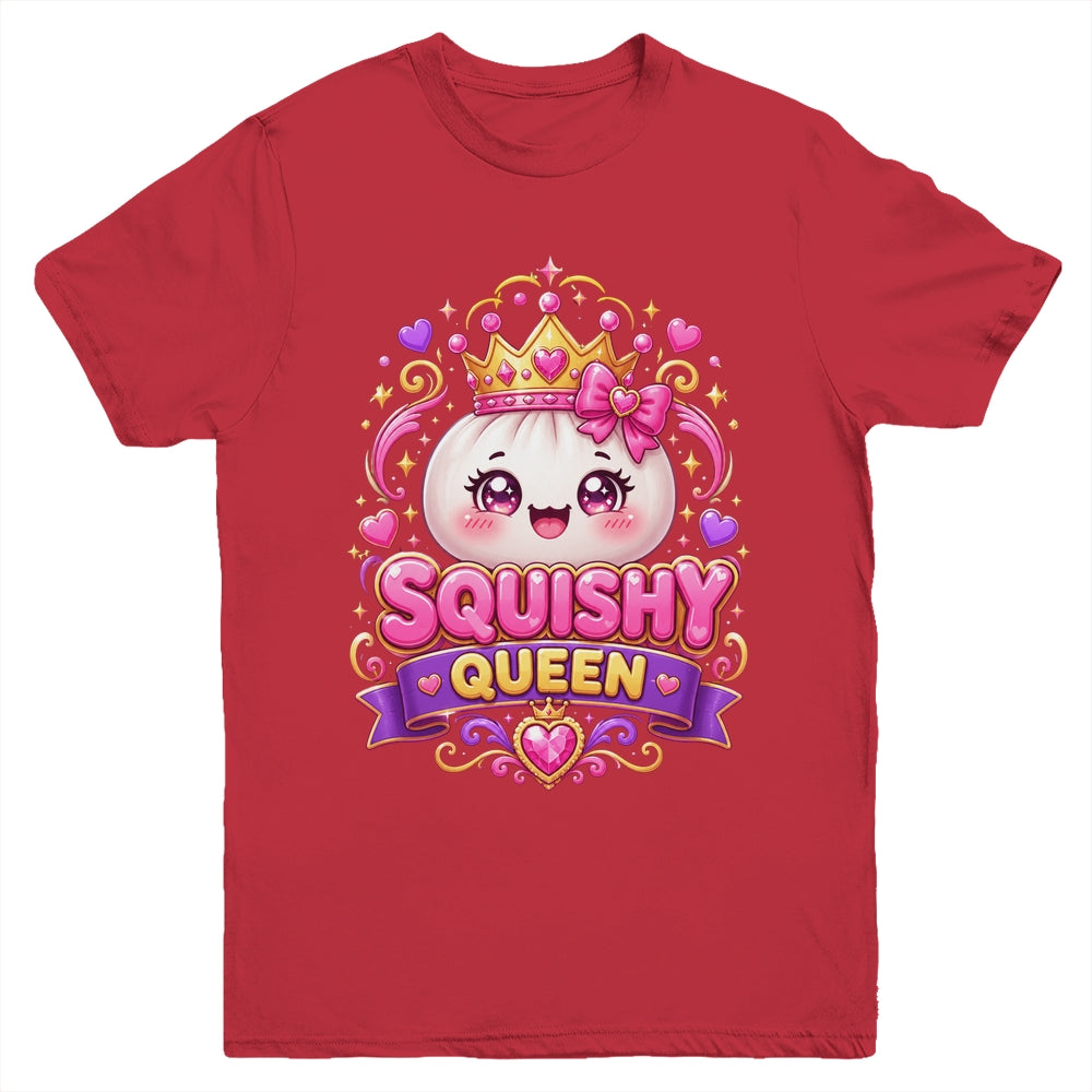 Squishy Queen Dumpling Kawaii Pastel Anime Birthday Girl Youth Shirt | siriusteestore