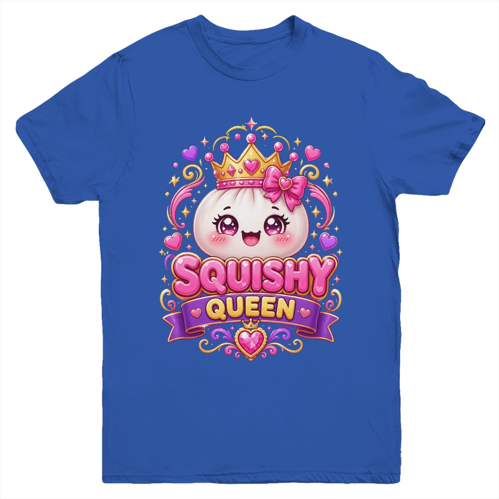 Squishy Queen Dumpling Kawaii Pastel Anime Birthday Girl Youth Shirt | siriusteestore