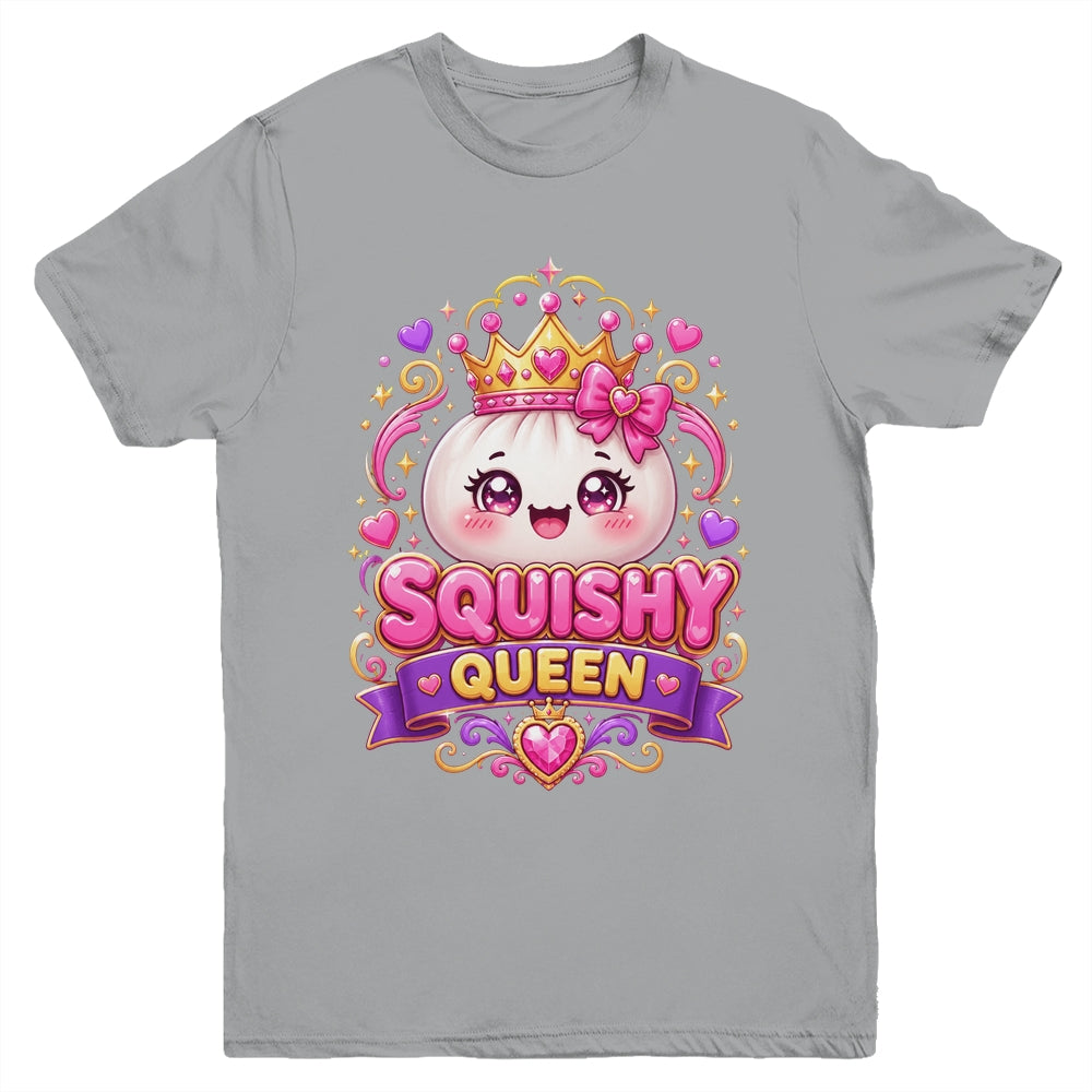 Squishy Queen Dumpling Kawaii Pastel Anime Birthday Girl Youth Shirt | siriusteestore