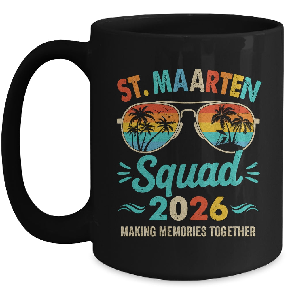 St. Maarten Squad 2026 Vacation Friends Family Matching Group Mug | siriusteestore
