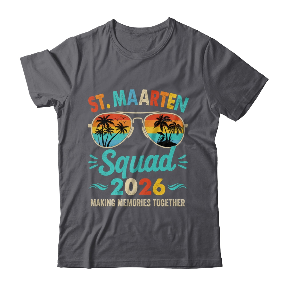 St. Maarten Squad 2026 Vacation Friends Family Matching Group Shirt & Tank Top | siriusteestore