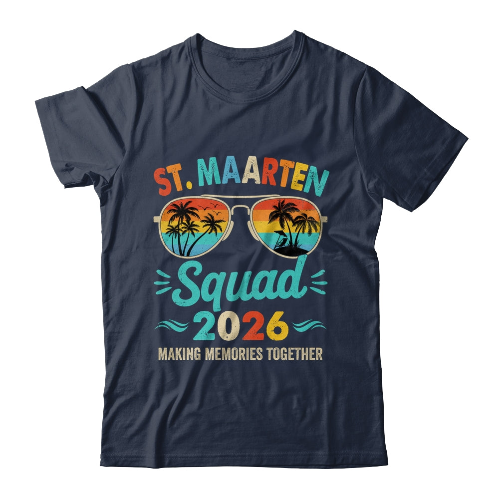 St. Maarten Squad 2026 Vacation Friends Family Matching Group Shirt & Tank Top | siriusteestore