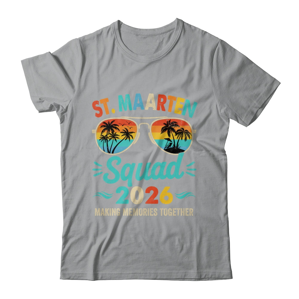 St. Maarten Squad 2026 Vacation Friends Family Matching Group Shirt & Tank Top | siriusteestore