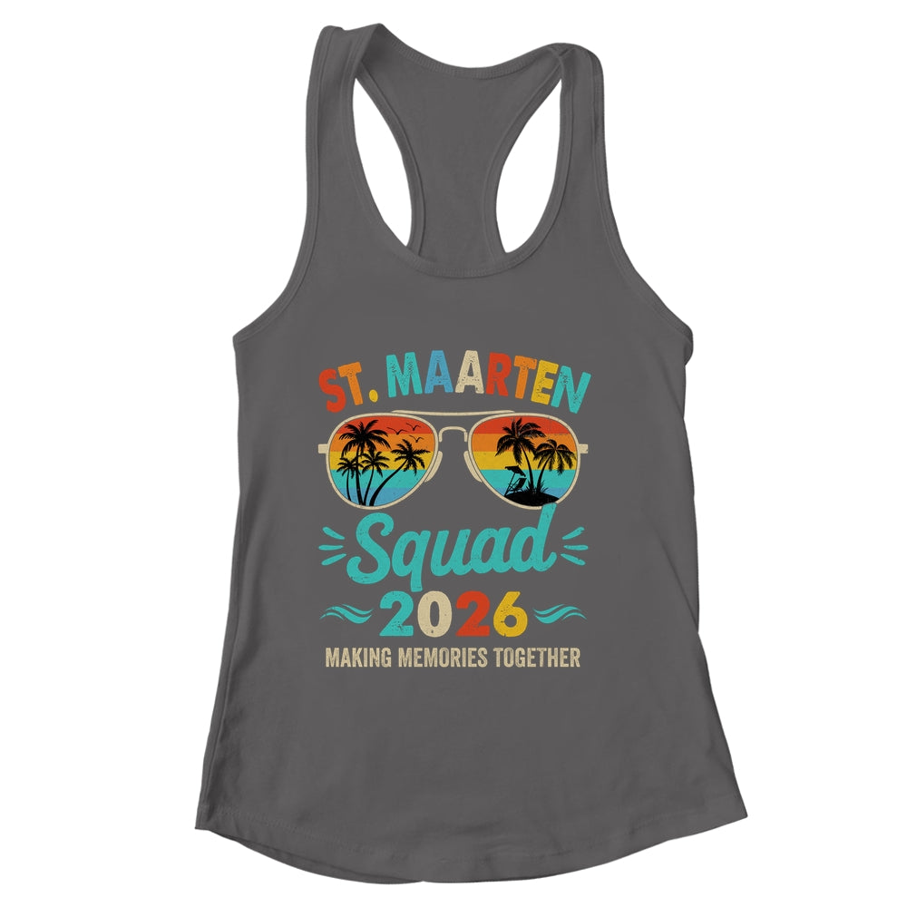 St. Maarten Squad 2026 Vacation Friends Family Matching Group Shirt & Tank Top | siriusteestore