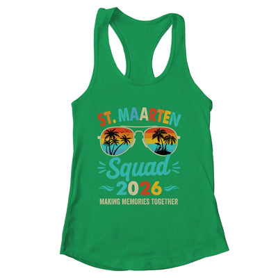 St. Maarten Squad 2026 Vacation Friends Family Matching Group Shirt & Tank Top | siriusteestore