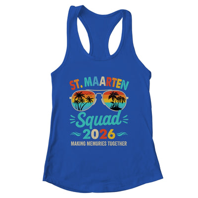 St. Maarten Squad 2026 Vacation Friends Family Matching Group Shirt & Tank Top | siriusteestore