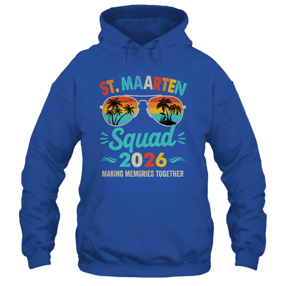 St. Maarten Squad 2026 Vacation Friends Family Matching Group Shirt & Tank Top | siriusteestore