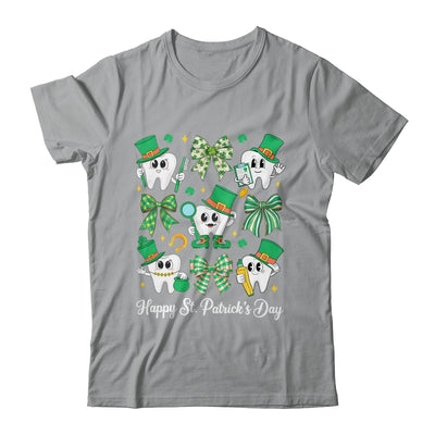St Patrick Dentist Dental Assistant Teeth Irish Coquette Bow Shirt & Sweatshirt | siriusteestore
