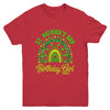 St Patrick's Day Birthday Girl Fun Green Shamrock Rainbow Youth Shirt | siriusteestore
