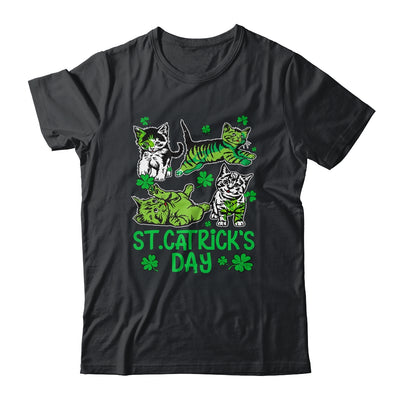 St Patricks Catricks Day Cats Saint Pattys Women Girls Shirt & Tank Top | siriusteestore