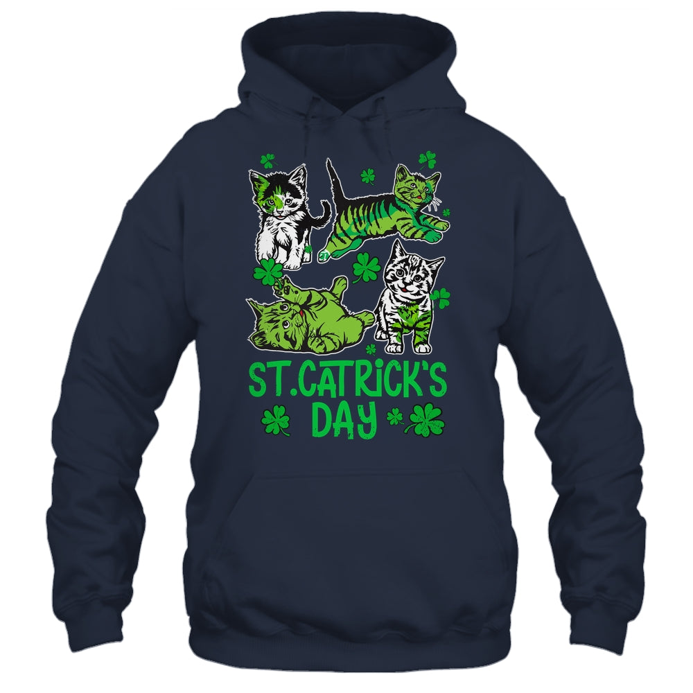 St Patricks Catricks Day Cats Saint Pattys Women Girls Shirt & Tank Top | siriusteestore