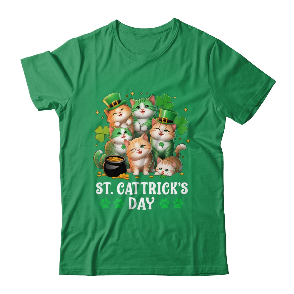 St Patricks Catricks Day Cats Saint Pattys Women Men Kids Shirt & Hoodie | siriusteestore
