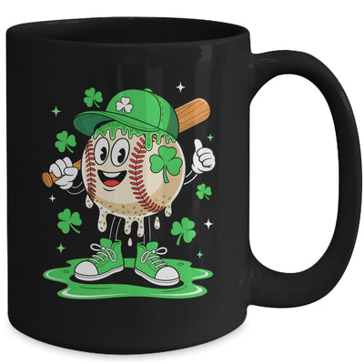 St Patricks Day Baseball Ice Cream Boys Baseball Player Mug | siriusteestore