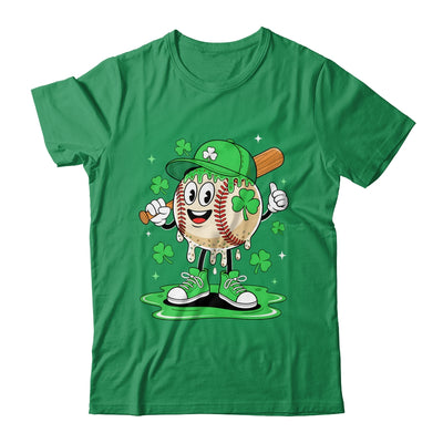 St Patricks Day Baseball Ice Cream Boys Baseball Player Shirt & Hoodie | siriusteestore