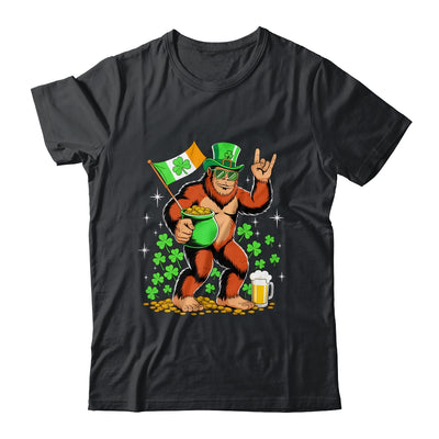 St Patricks Day Bigfoot Sasquatch Shamrock Men Women Kids Shirt & Hoodie | siriusteestore